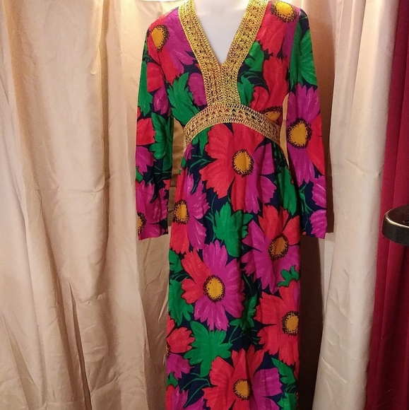 Vintage Flower Child Hippie ILGWU Made - Picture 1 of 5